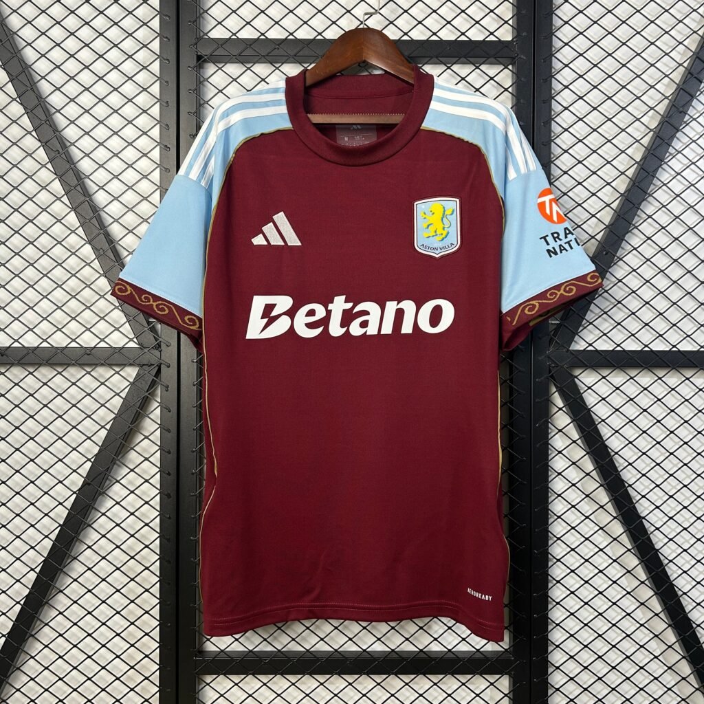 Aston Villa 25/26 Home Kit