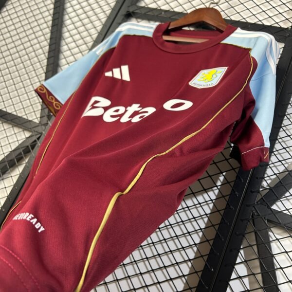 Aston Villa 25/26 Home Kit - Image 7