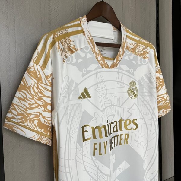 Real Madrid 23/24 Special Edition Gold Kit - Image 2