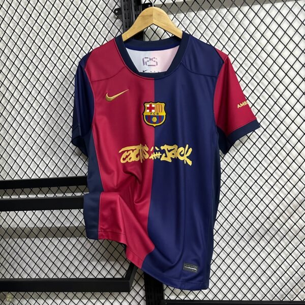 Barcelona 24/25 Cactus Jack Home Kit - Image 3