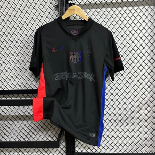 Barcelona 24/25 Cactus Jack Black Kit - Image 3