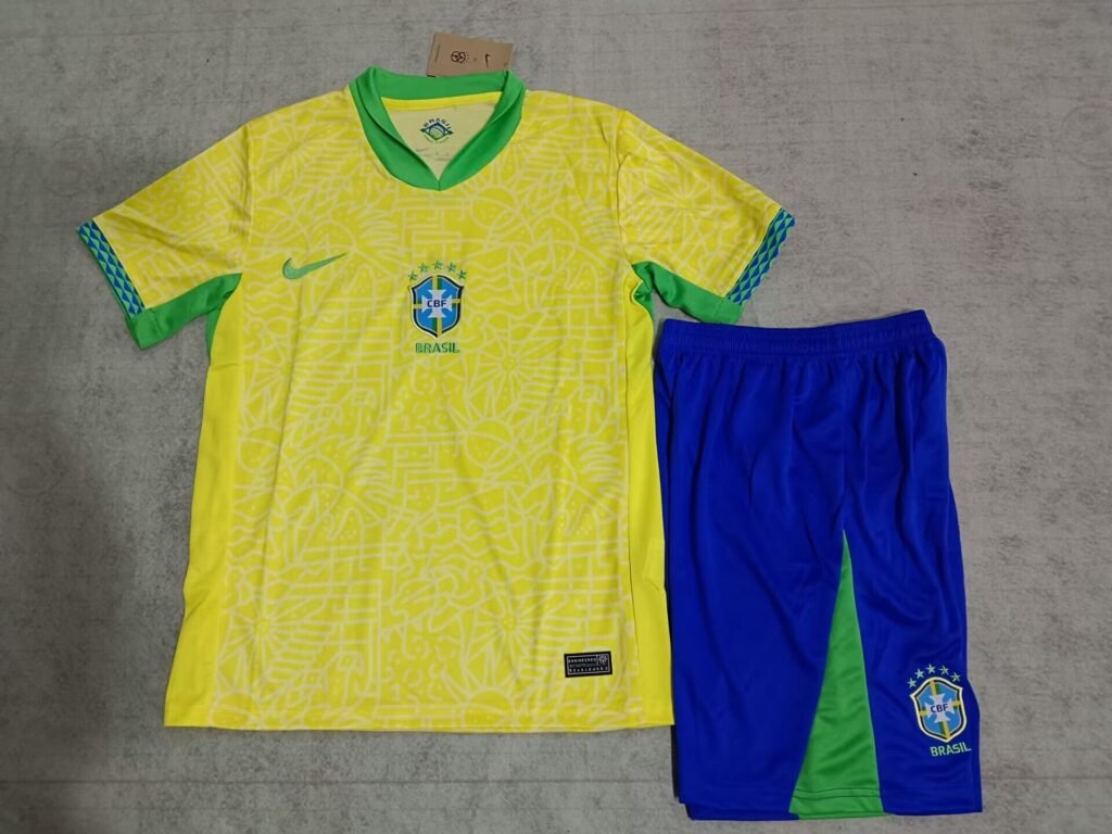 Brazil 24/25 Home Kit + Shorts