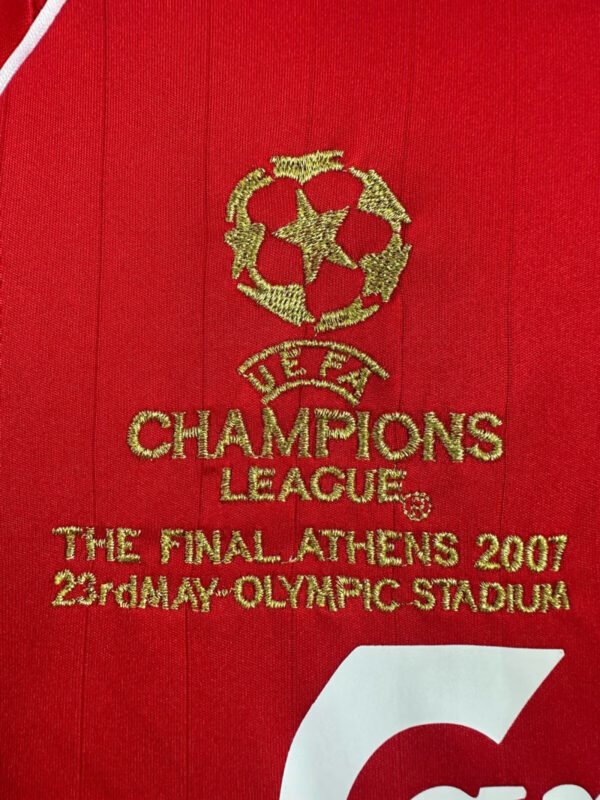 Liverpool 2007 CL Final Home Kit Longsleeve - Image 10