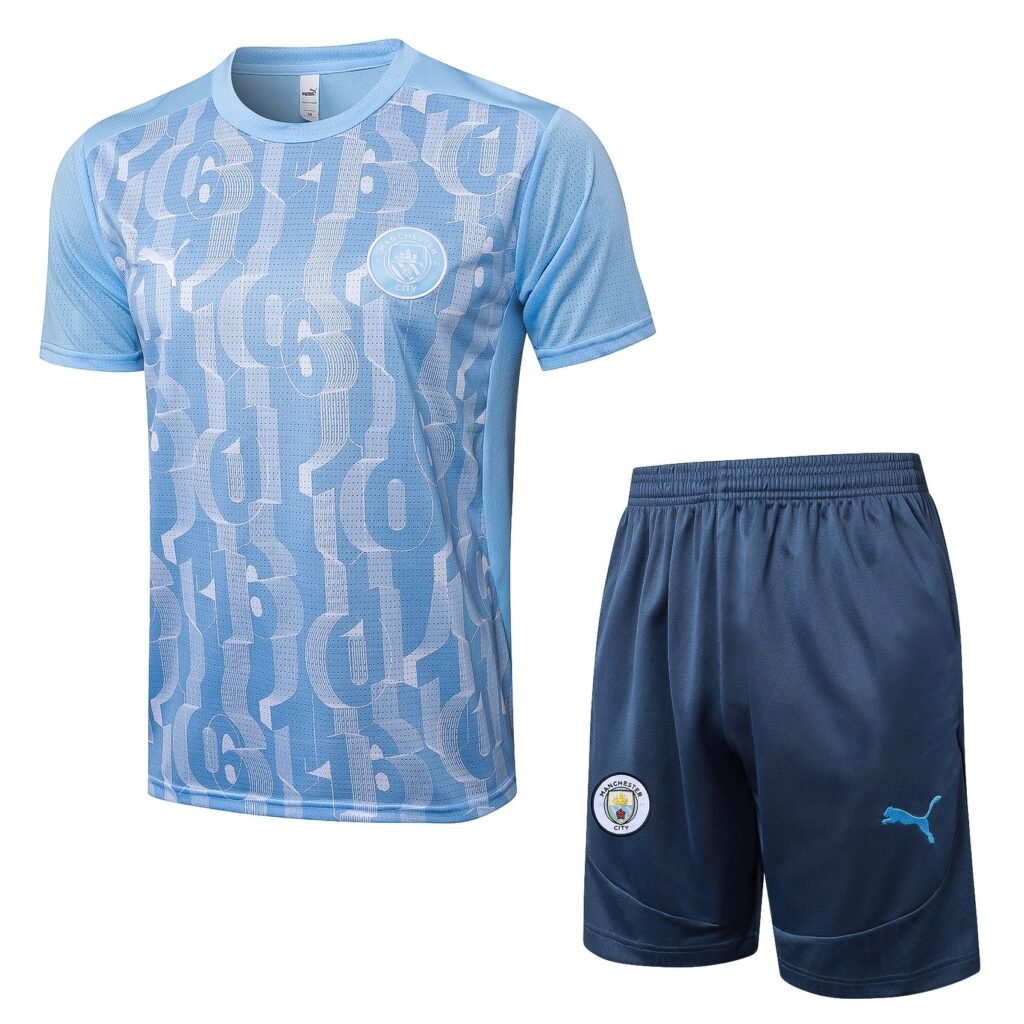 Manchester City Full Training Set Blue