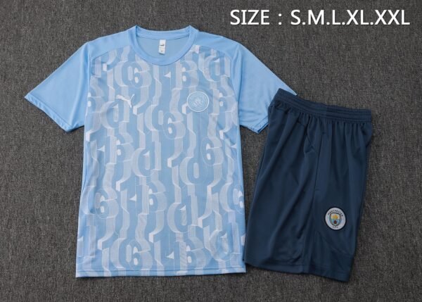 Manchester City Full Training Set Blue - Image 17