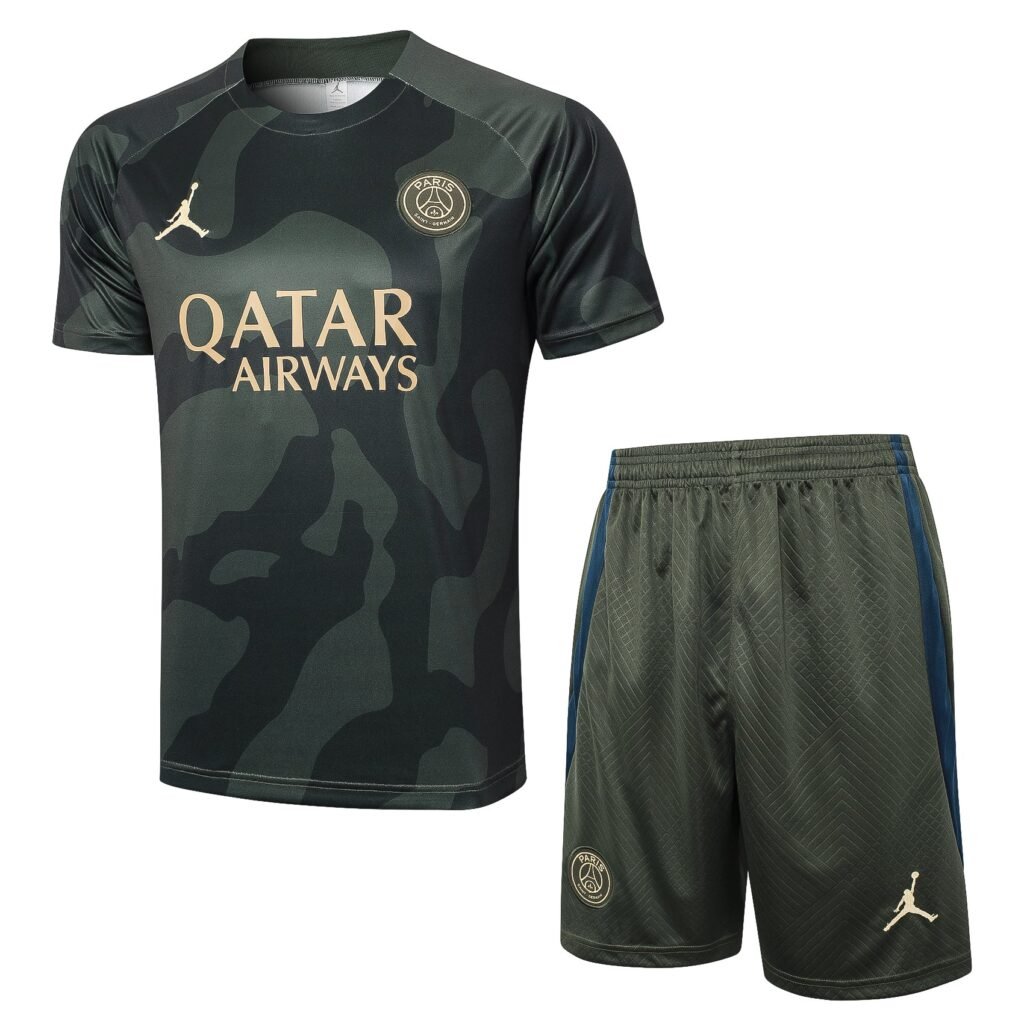 PSG Full Training Set Camo Green