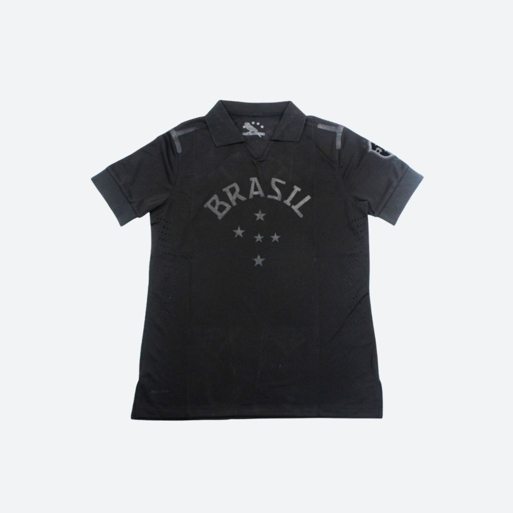 Brazil 13/14 Retro Black Kit